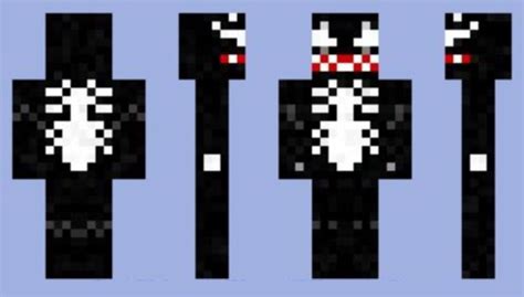 venom skins for minecraft|venom minecraft skin download.